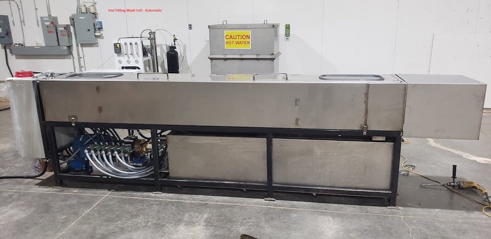 End Fitting Wash Cell - Automatic